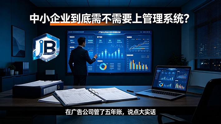 中小企业到底需不需要上管理系统？在广告公司管了五年账，说点大实话